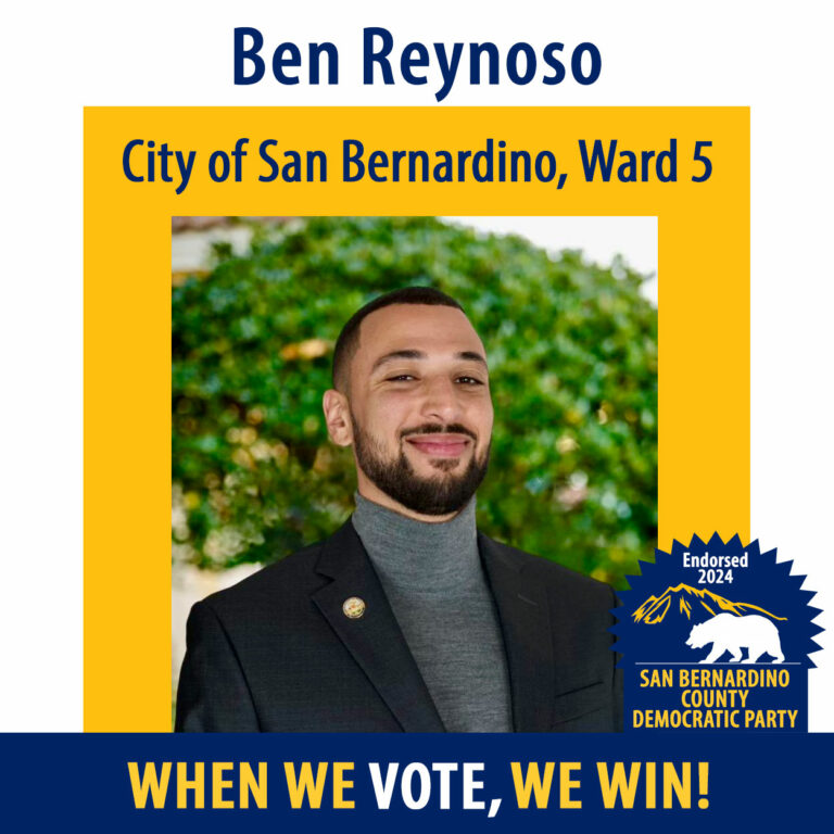 2024 Primary Election Candidate Endorsements San Bernardino County